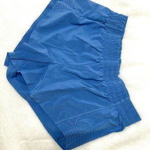 Athleta - Mesh Racer Run Short in Blue